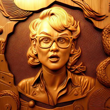 3D model st Penelope Garcia Marvel Universe (STL)